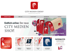 Tablet Screenshot of city-medien.com